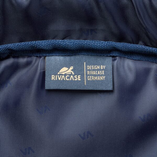 RIVACASE 8436 Dark Blue ECO Laptop Backpack 15.6-16" Sustainable Business & Travel Backpack - Image 18