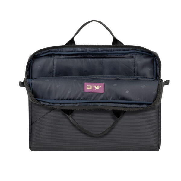 RIVACASE 8720 Grey Laptop Bag 13.3" Premium Tivoli Slim & Protective Carrying Case - Image 2