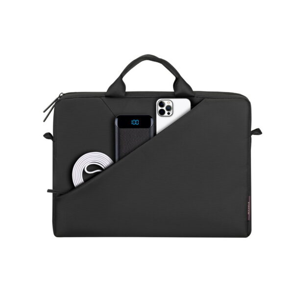 RIVACASE 8730 Grey Laptop Bag 15.6" Tivoli Collection Slim Professional Briefcase - Image 2