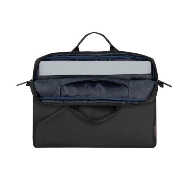 RIVACASE 8730 Grey Laptop Bag 15.6" Tivoli Collection Slim Professional Briefcase - Image 4