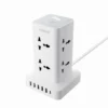 TESSAN TS-TPS01AL30 14-in-1 Universal Power Strip Tower