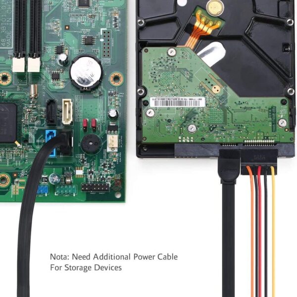 UGREEN 30796 SATA Cable 3.0 (0.5 Meter) High Speed 6Gbps - Image 4
