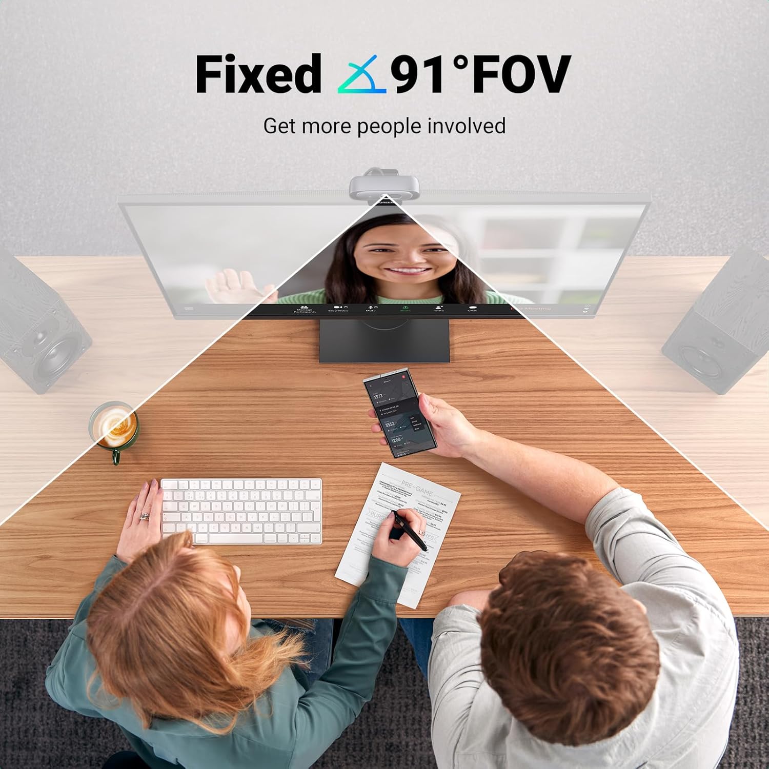 UGREEN 35626 2K Webcam Full HD 1080p/60fps with Autofocus, Dual Mics & Privacy Cover - Image 8