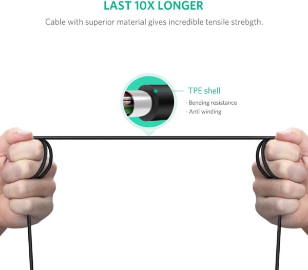 UGREEN 50446 USB-C to USB-B Printer Cable (2 Meter) High-Speed Scanner Cord - Image 6