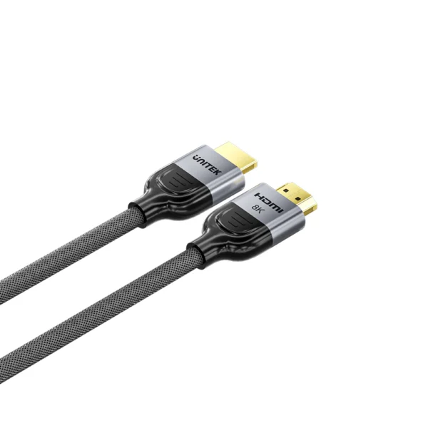 UNITEK C11093RGY01 8K HDMI Cable 2.1 Braided Nylon 8K@60Hz, 4K@120Hz, eARC, VRR, HDR10+ - Image 9