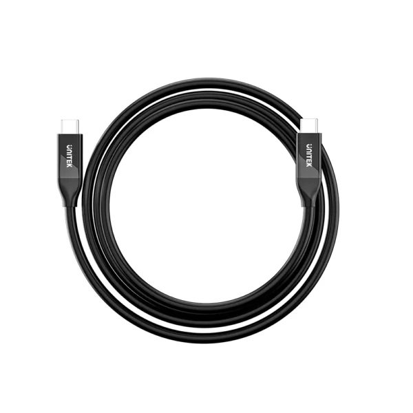 UNITEK C14100ABK01-2M USB4 Certified Thunderbolt 3/4 Cable (2 Meter) 240W, 40Gbps, 8K@60Hz - Image 10