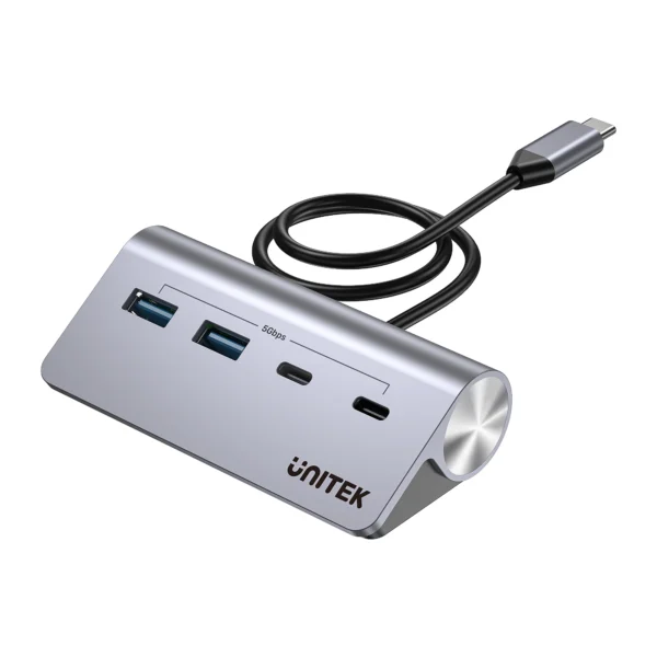 UNITEK H1337AGY01 uHUB Q4 4-in-1 USB-C Hub