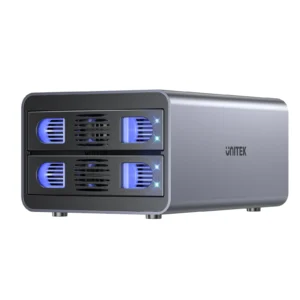 UNITEK S1308B01-EU 2-Bay RAID External Hard Drive Enclosure