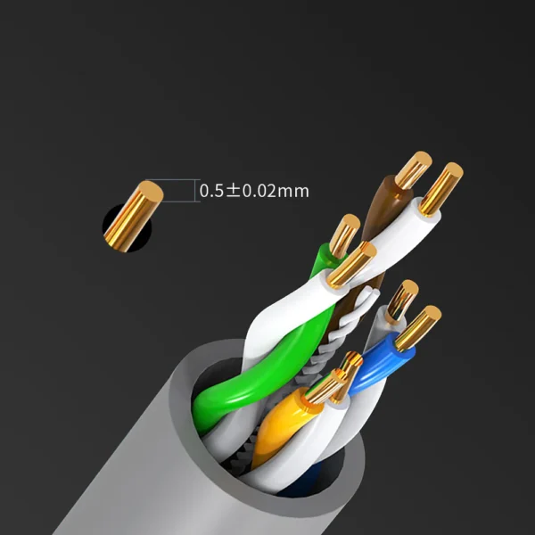 UNITEK Cat 6 Ethernet Cable (305 Meter) 23AWG Bare Copper, UTP, 250MHz, 1Gbps, Fluke Certified - Image 3