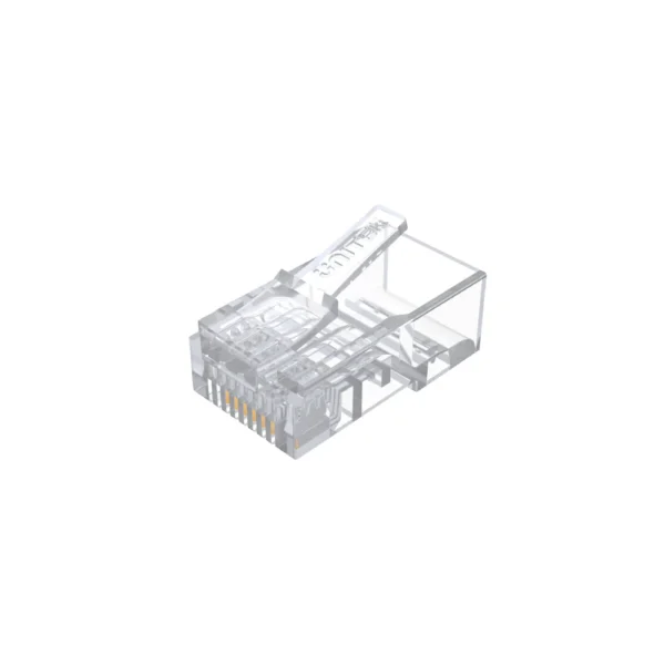 UNITEK CAT6 RJ45 Connectors (100-Piece Box) Gold-Plated Ethernet Plugs for High-Speed Networking - Image 3