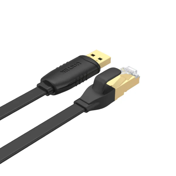 UNITEK Y-SP02001B USB 2.0 to RJ45 Console Rollover Flat Cable (1.8 Meter) - Image 5