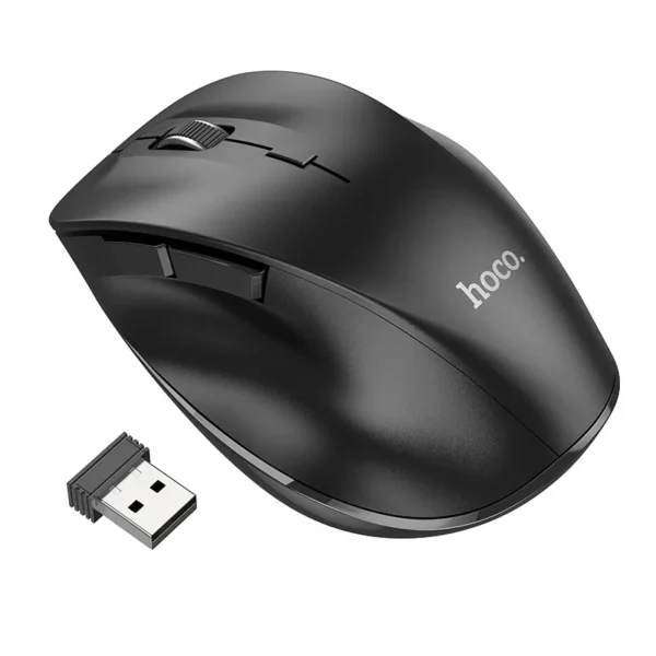 HOCO GM24 Mystic 6D Dual-Mode Wireless Mouse 2.4G + Bluetooth 5.2 1600 DPI  6 Programmable Buttons - Image 3