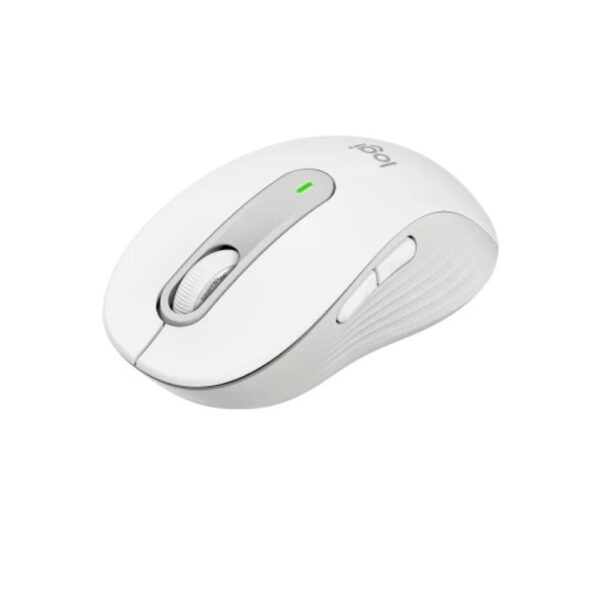 LOGITECH Signature M650 Wireless Mouse (Off-White) SmartWheel Scrolling, Silent Clicks, 24-Month Battery - Image 3