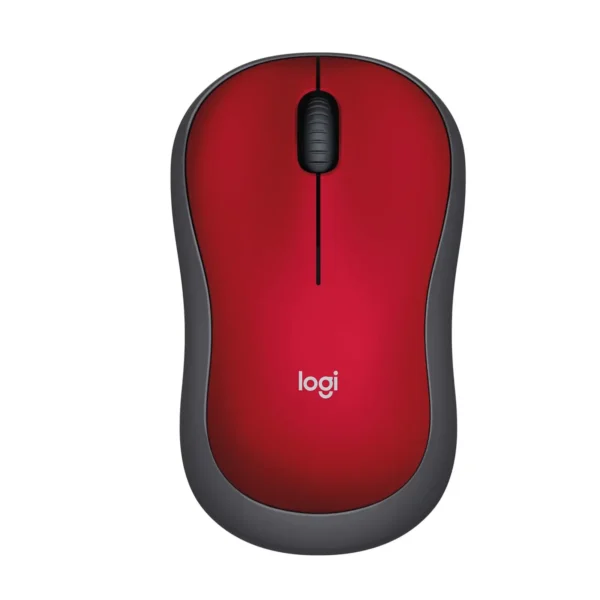 Logitech 910-002503 M185 Wireless Mouse Red