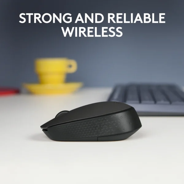 Logitech M170 Wireless Mouse 12-Month Battery 2.4GHz USB Nano Receiver 1000 DPI Plug & Play - Image 6