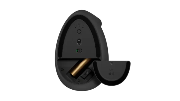 Logitech LIFT Vertical Ergonomic Wireless Mouse, 57° Natural Grip, for Small to Medium Hands, Bluetooth & Logi Bolt - Image 5