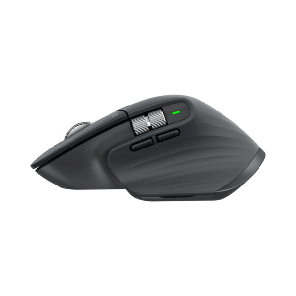 Logitech MX Master 3S Wireless Mouse (Gray) Pale Grey 8000 DPI, Ultra-Quiet Clicks, MagSpeed Scroll - Image 5