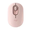Logitech POP Wireless Mouse with Customizable Emoji Button, Bluetooth & Logi Bolt, Multi-Device - Rose
