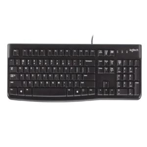 Logitech 920-002582 K120 Wired USB Keyboard Spill-Resistant Design