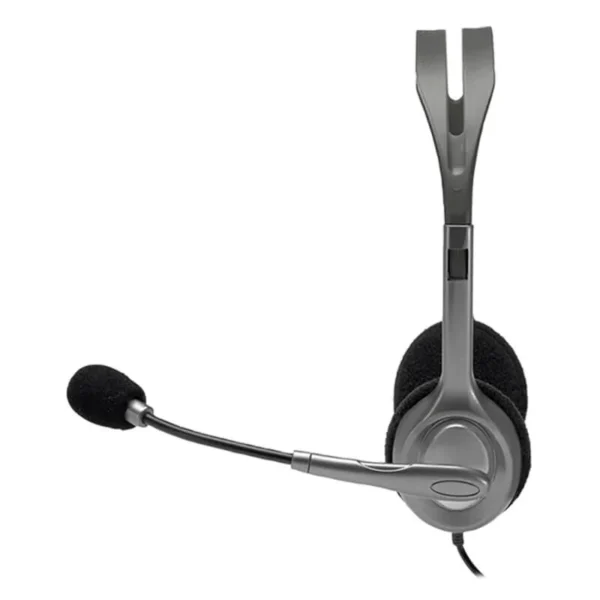 Logitech Stereo Headset H110 Noise-Reducing Microphone 3.5mm Jack - Image 2