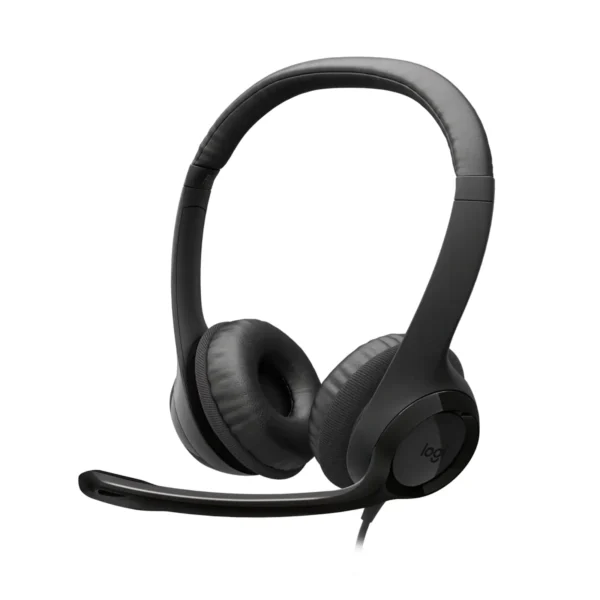 Logitech 981-000485 USB Headset H390 Noise-Cancelling Microphone