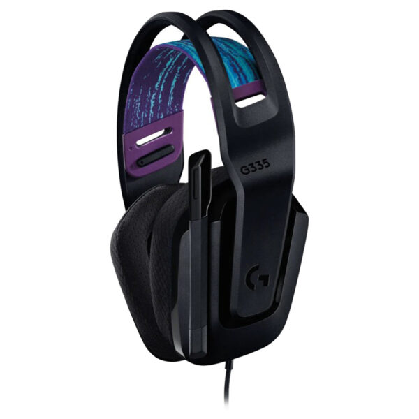 Logitech G335 Wired Gaming Headset (Black) Lightweight Design, Memory Foam Ear Cups - Image 2