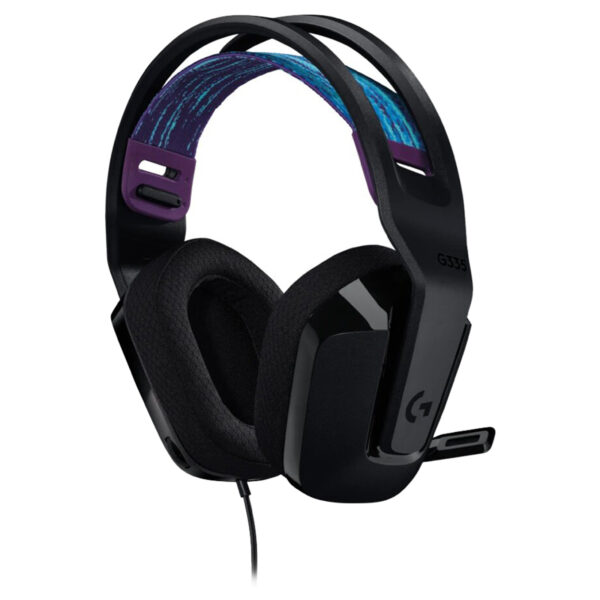 Logitech G335 Wired Gaming Headset (Black) Lightweight Design, Memory Foam Ear Cups - Image 3