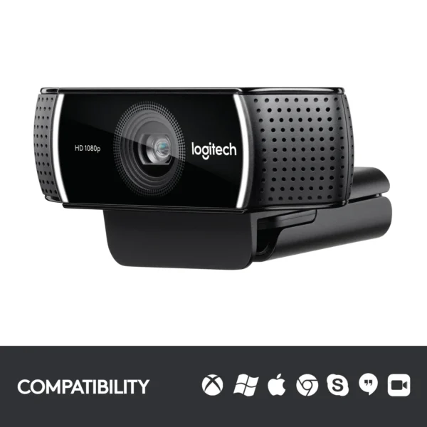 Logitech C922 Pro Stream Webcam 1080p 60fps Background Replacement, H.264 Encoding for Twitch, YouTube - Image 8
