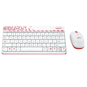 Logitech MK240 Wireless Keyboard and Mouse Combo White