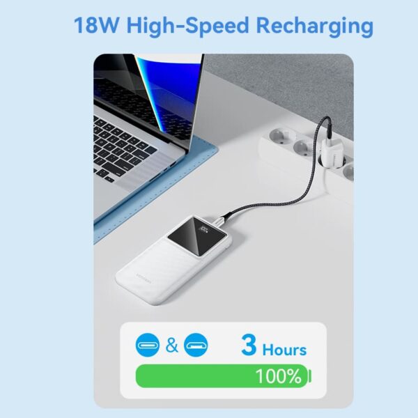 VENTION FHKB0 10000mAh Power Bank with 22.5W PD 3.0 Fast Charging Battery iPhone 17/16/15 /14 - Image 10