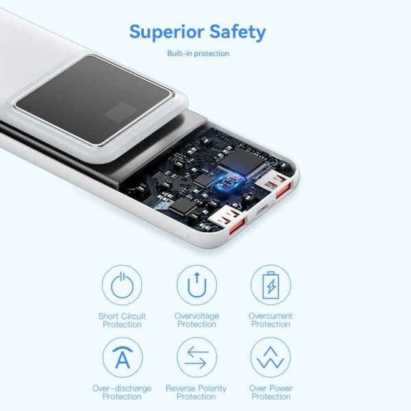 VENTION FHKB0 10000mAh Power Bank with 22.5W PD 3.0 Fast Charging Battery iPhone 17/16/15 /14 - Image 11