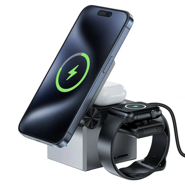 Acefast E18 Rubik's Cube 3-in-1 Magnetic Wireless Charger - Image 3