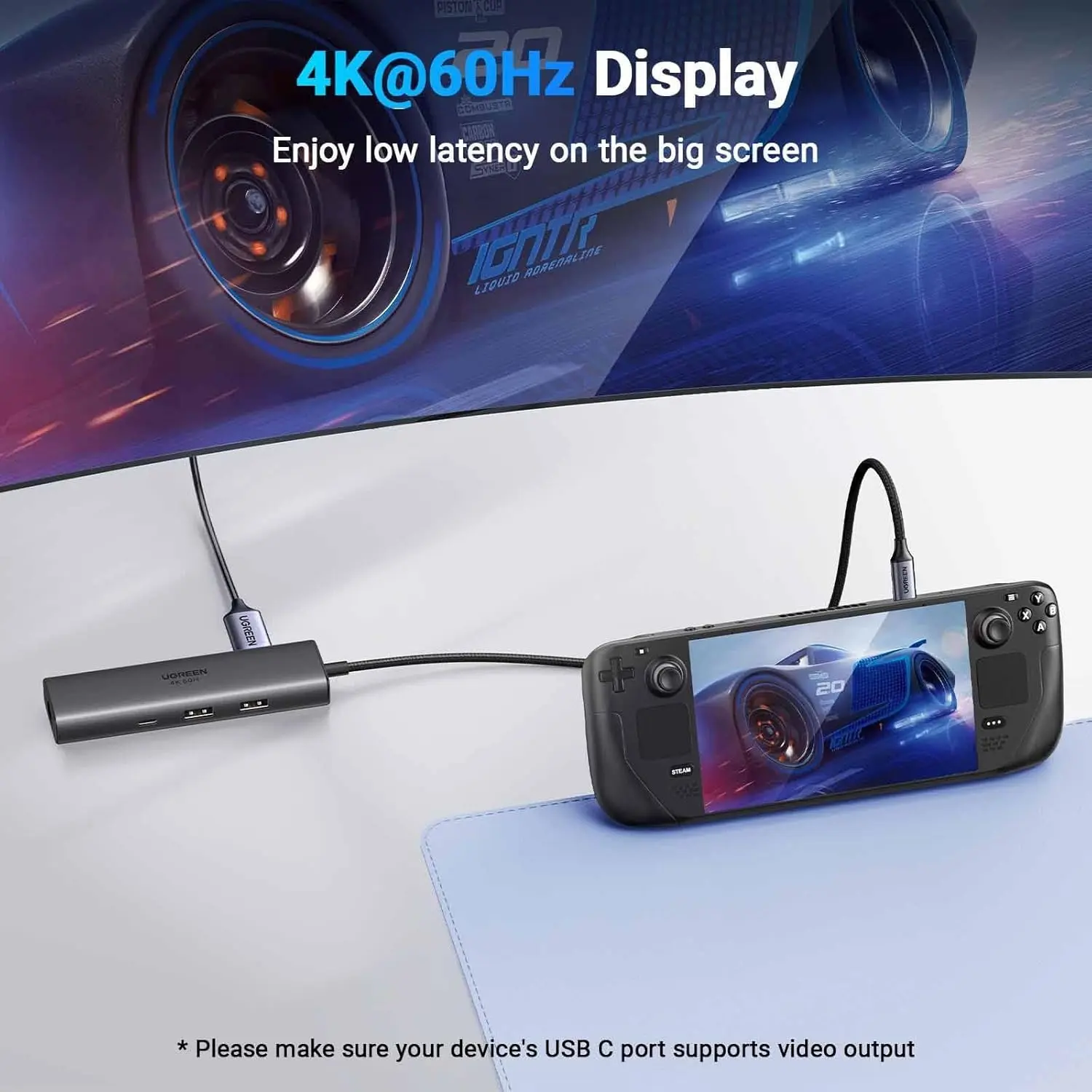 UGREEN 45000 6-in-1 USB C Hub with 4K@60Hz HDMI, 100W PD, Gigabit Ethernet, 2x USB-A 10Gbps, USB-C 10Gbps - Image 6