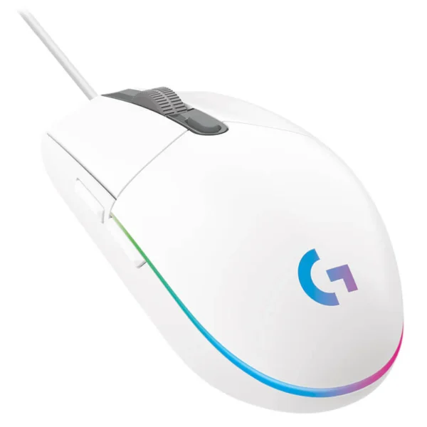 Logitech G102 LightSync RGB Gaming Mouse - White - Image 2