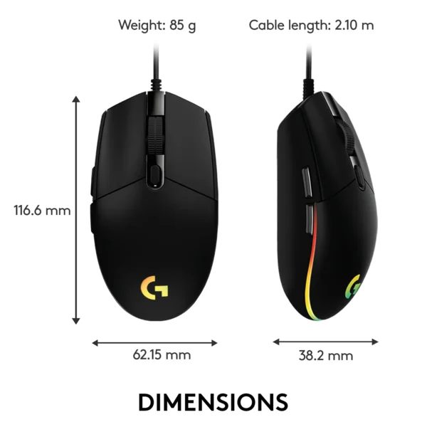 Logitech G102 LightSync RGB Gaming Mouse - Image 5