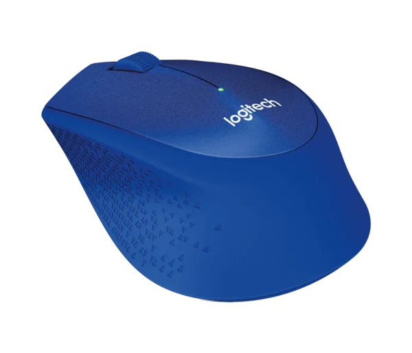 Logitech M331 Silent Plus Wireless Mouse Blue - Image 2