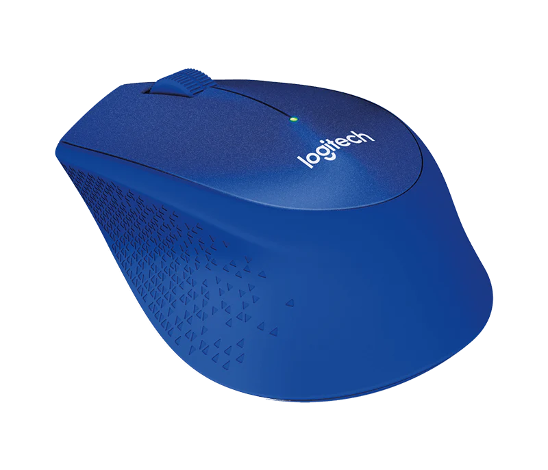 Logitech M331 Silent Plus Wireless Mouse Blue - Image 2