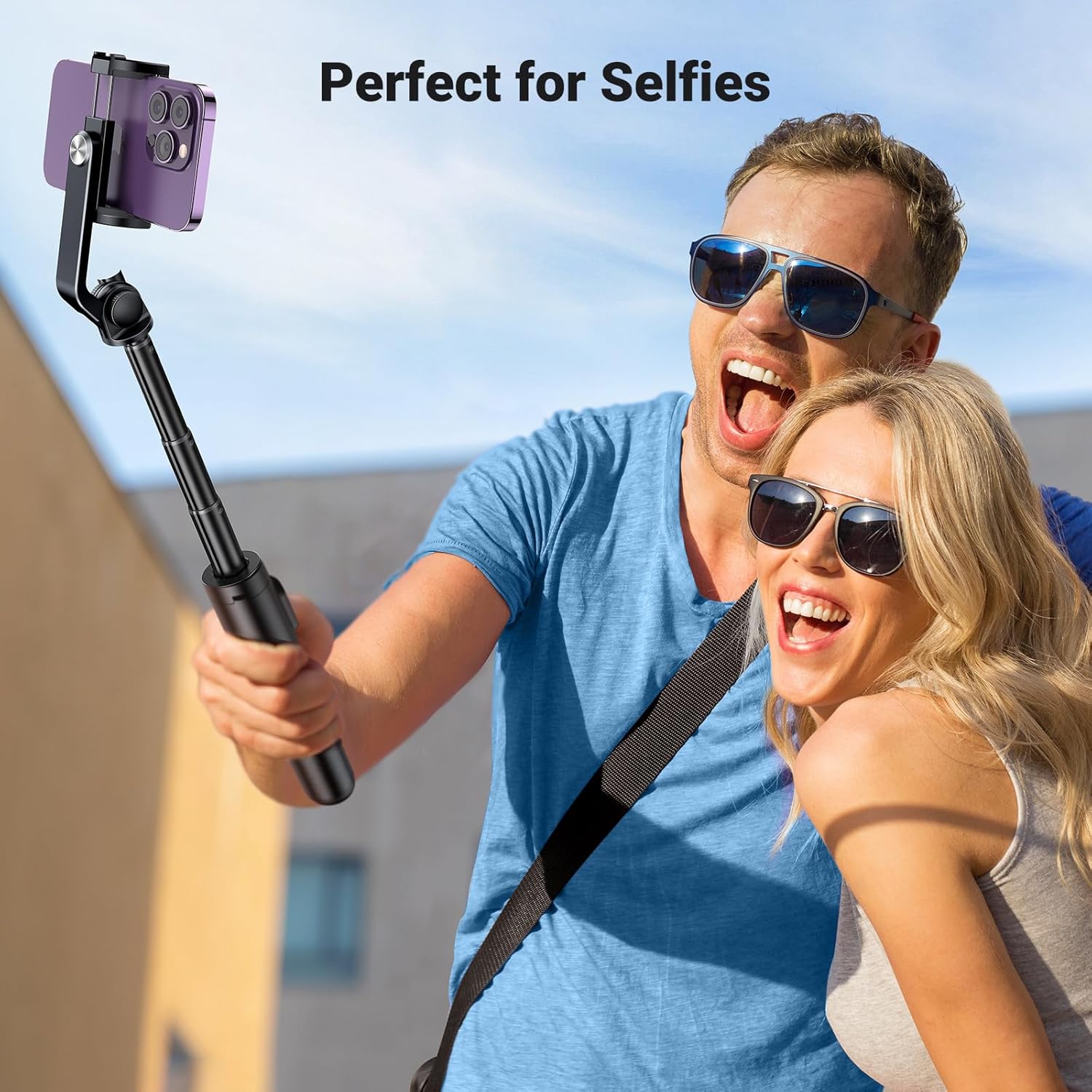 UGREEN 15062 Tripod Stand with Bluetooth Remote, Aluminum Selfie Stick & Phone Holder - Image 8