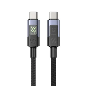 UNITEK C14158ABK-2M PD 60W USB-C Cable with LED Display