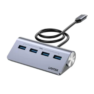 UNITEK H1337BGY01 uHUB Q4  4-in-1 USB-C Hub