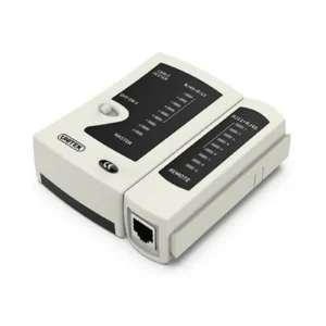 UNITEK OT40GY Network Cable Tester for RJ45 Ethernet & RJ11 Telephone Lines