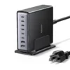 UGREEN 55763 8-Port GaN Desktop Charger 200W with 6x USB-C & 2x USB-A