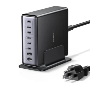 UGREEN 55763 8-Port GaN Desktop Charger 200W with 6x USB-C & 2x USB-A