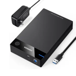 UGREEN 30849 USB 3.0 External HDD Enclosure for 3.5 2.5 Inch SATA SSD HDD
