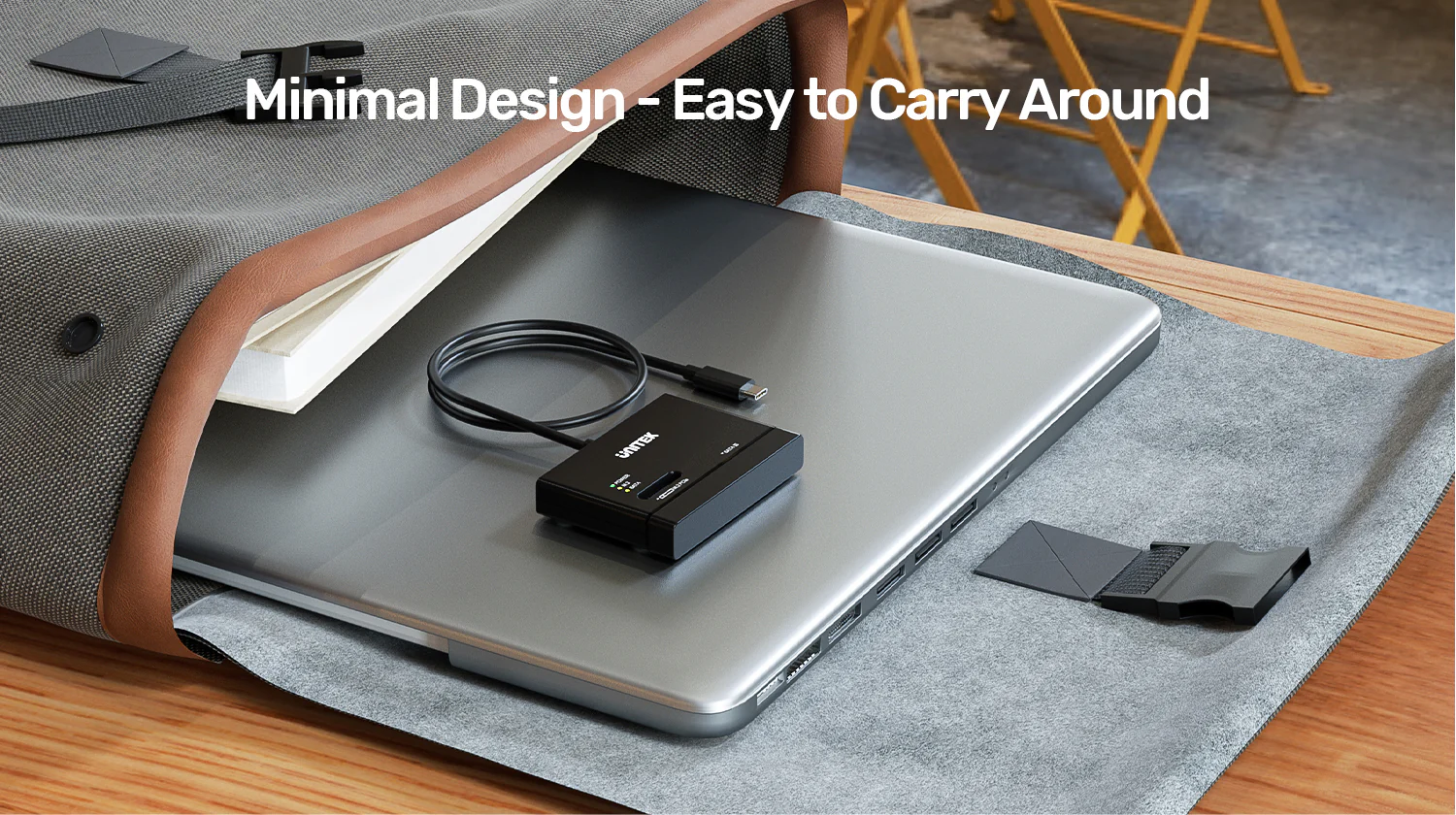 UNITEK NVMe M.2 SSD Enclosure Adapter, Dual Slot for M.2 PCIe NVMe and 2.5"/3.5" SATA SSD/HDD