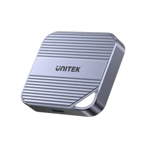 UNITEK Magnetic M.2 2230 NVMe SSD Enclosure, 10Gbps USB-C, 100W PD Pass-Through, MagSafe Compatible for iPhone 17/16/15