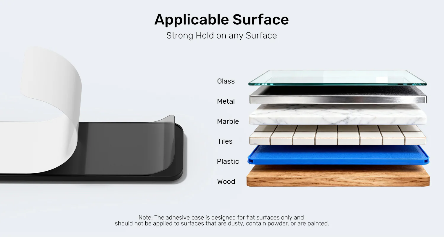 UNITEK T1117ABK01 Cable Management for Desk Office Home Travel