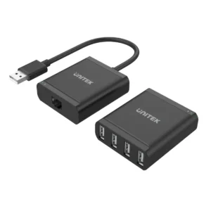 UNITEK Ports USB 2.0 Extender Over Cat 6/Cat 5e, USB Over RJ45 Extender up to 60 Meters