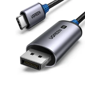 UGREEN 25839 USB C to DisplayPort 1.4 Cable 8K@60Hz 4K@240Hz Unidirectional Thunderbolt 4/3 to DisplayPort Cord, 32.4Gbps HDR DSC MST