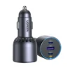 UGREEN 35024 75W Dual Type-C & USB Car Charger PD 3.0 QC 4.0+ PPS Fast Charging for MacBook, iPhone 17/16/15